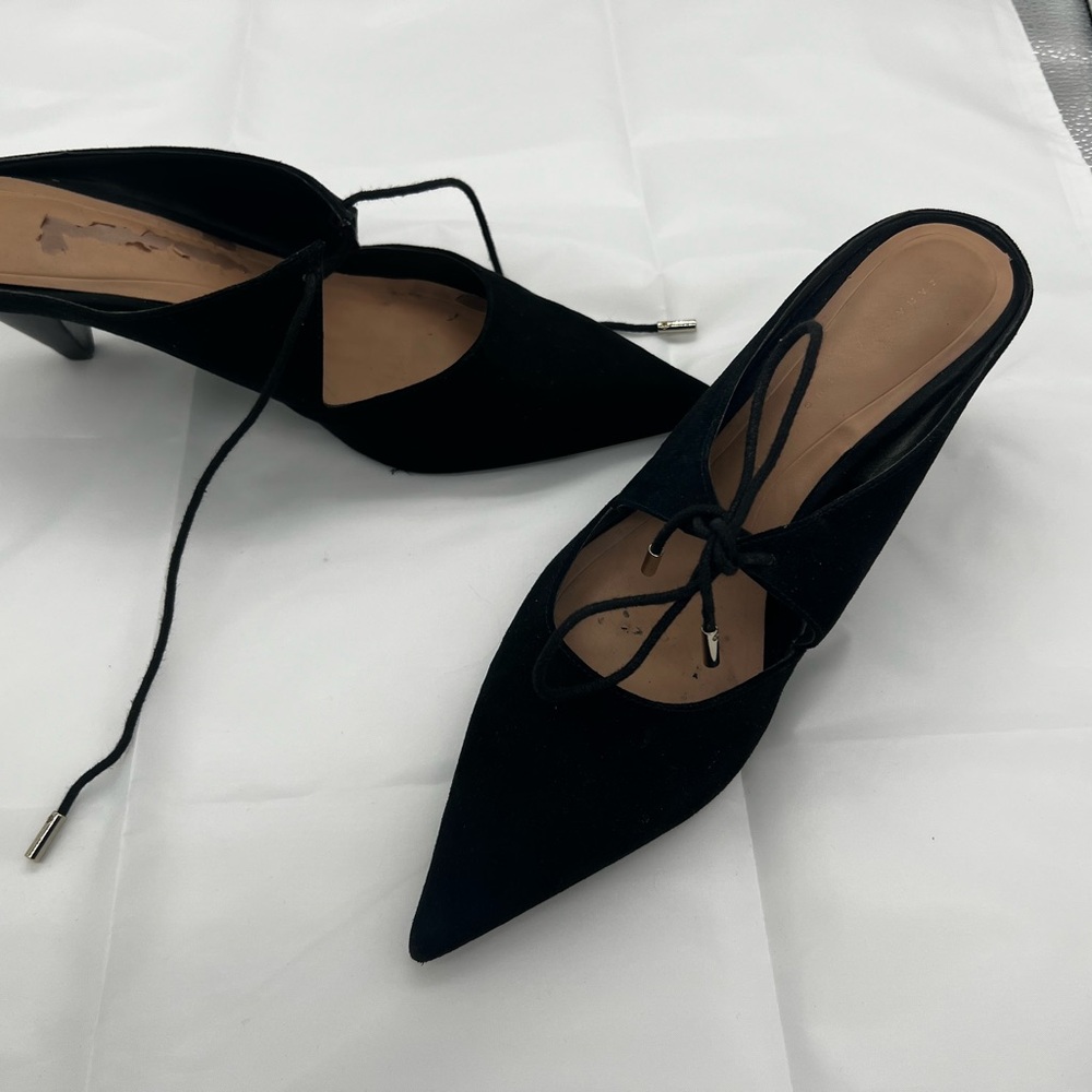 Elegant Black Women's Mule Shoes
